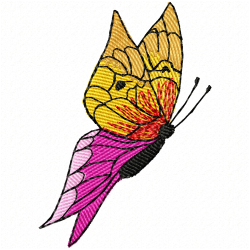 Butterfly Embroidery Design 8